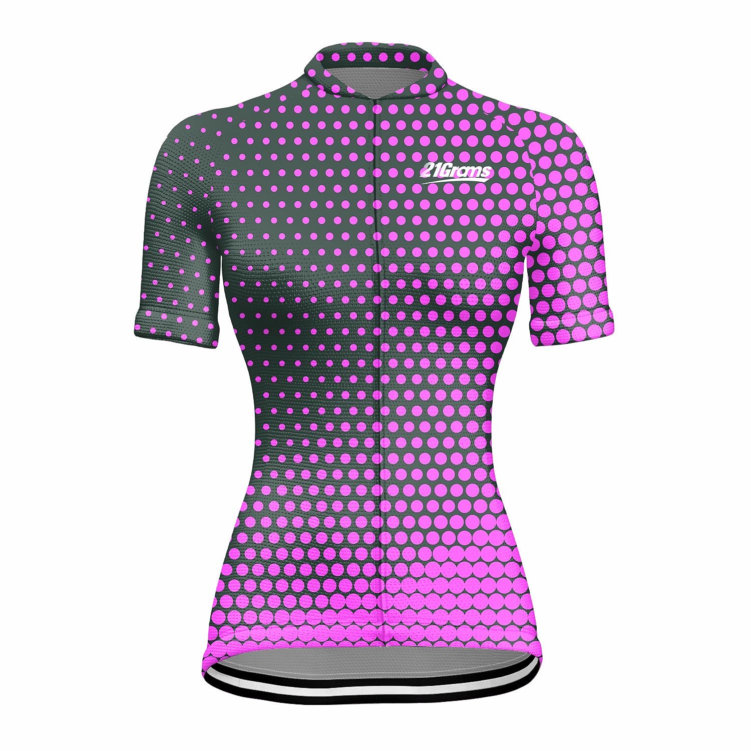 Mulheres Camisa para Ciclismo Poá Manga Curta Moto Camisa / Roupas Para Esporte Blusas com 3 bolsos traseiros Ciclismo de Montanha Ciclismo de Estrada Secagem Rápida Tiras Refletoras Bolso Traseiro de 2026 por $30.99 –P9