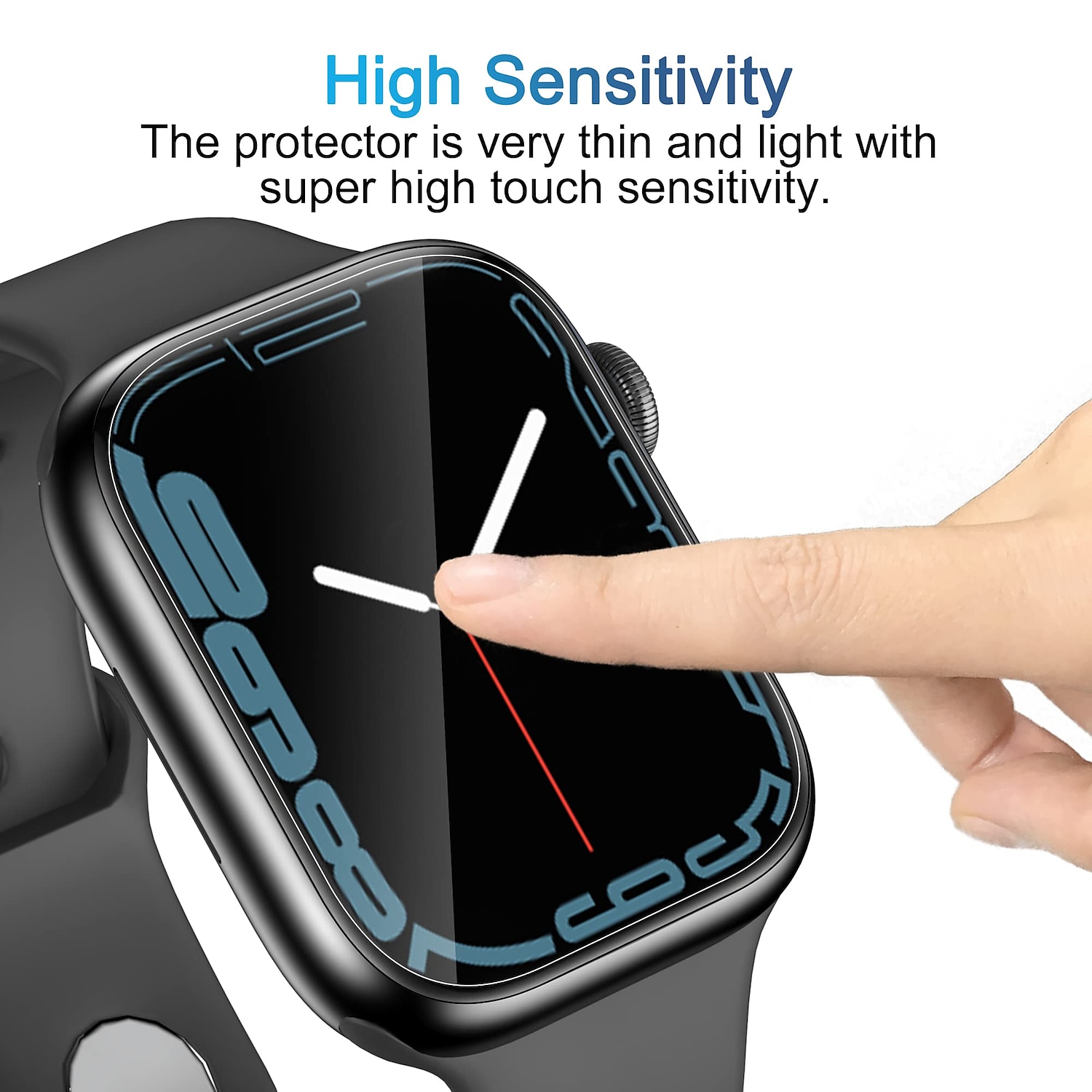2025年 [6パック] 腕時計 スクリーンプロテクター と互換性があります Apple Watch Series 8 7 41mm 45mm Series 6 5 4 SE 40mm 44mm Series 3 2 1 38mm 42mm のぞき見防止フィルム ＨＤ TPU 腕時計用アクセサリー  コレクション – $10.99 –P2