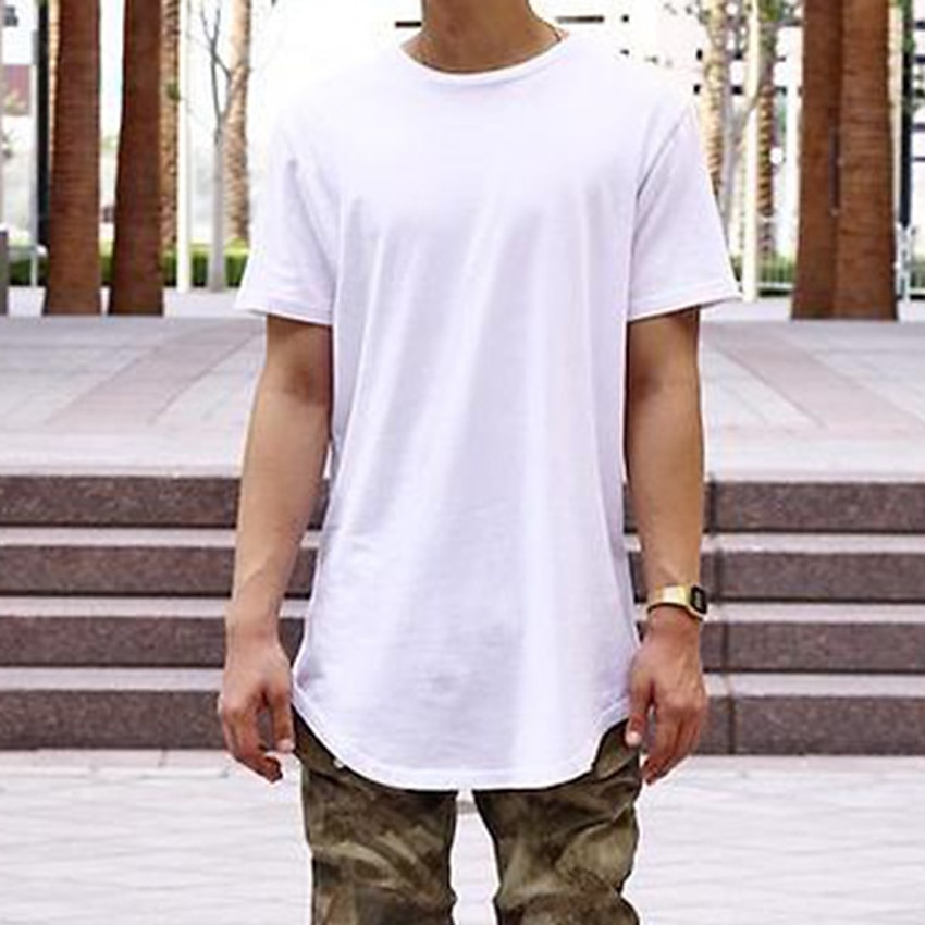 Men's T Shirt Short Sleeve Crew Neck Summer Plain Fashion Lightweight Big and Tall Vacation Casual Holiday Black White Top Tee for Men 2026 - $21.99 –P5