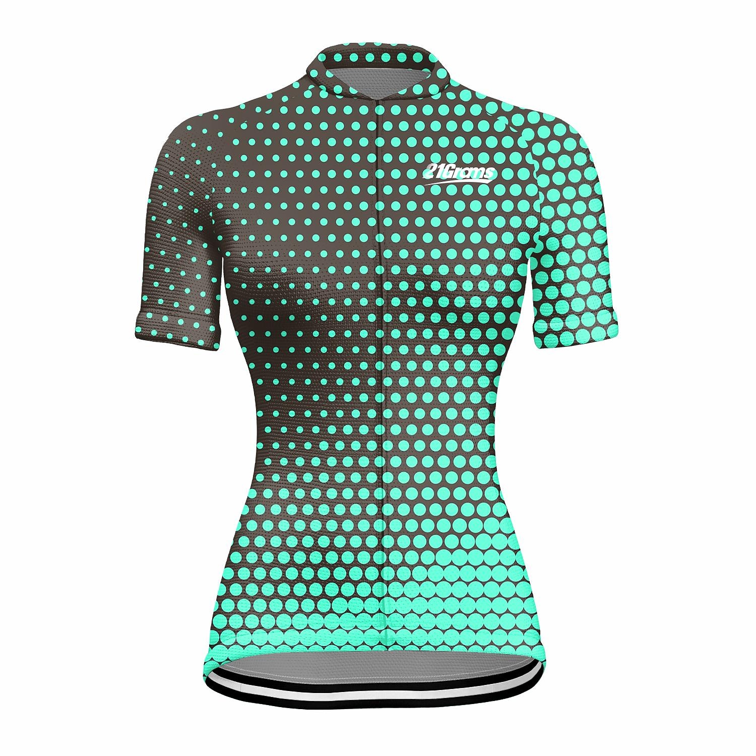 Mulheres Camisa para Ciclismo Poá Manga Curta Moto Camisa / Roupas Para Esporte Blusas com 3 bolsos traseiros Ciclismo de Montanha Ciclismo de Estrada Secagem Rápida Tiras Refletoras Bolso Traseiro de 2026 por $30.99 –P7
