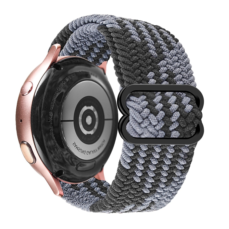 Klokkerem til Garmin Huawei Forerunner 265S 265 Venu 3S 3 Active 5 Vivoactive 4S 4 Vivomove Sport Luxe Style HR Approach S42 S40 S12 18mm 20mm 22mm Nylon Erstatning Stropp 18mm 20mm 22mm Sportsrem 2025 - $12.99 –P7