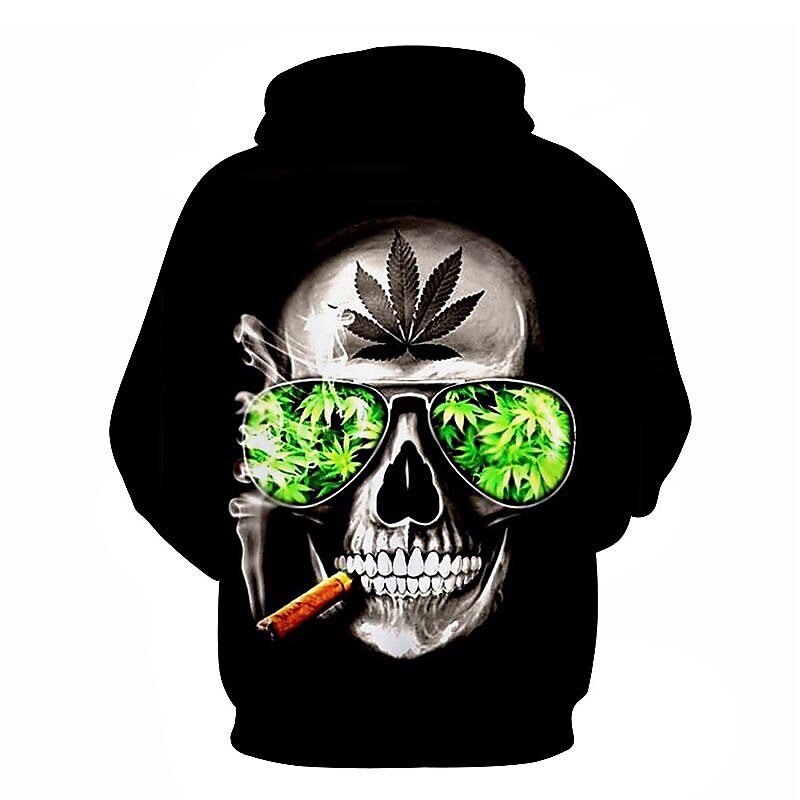 Men's Skull Hoodie Hoodies Sweatshirt Hoodie Long Sleeve Hooded Sweatshirt Hooded Party 3D Print Casual Daily 1 2 Designer 2025 - $29.99 –P2