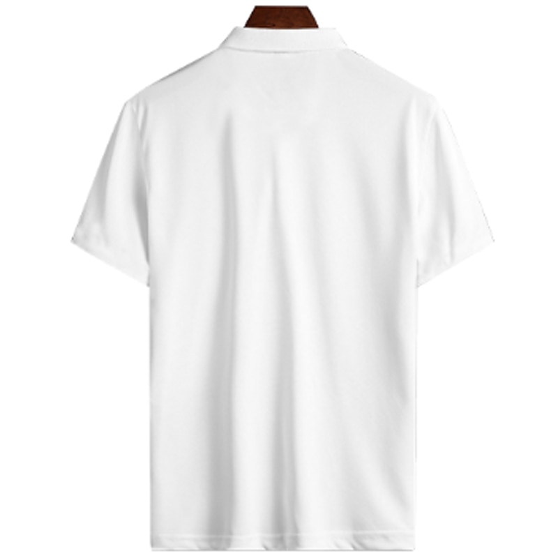 Voor heren Amerikaanse vlag veteranen Poloshirts Golfshirt Korte mouw Poloshirt Overhemden met kraag Casual Streetwear Vakantiekleding Feestoutfits Knop 3D-afdrukken A Zee blauw Zwart 2025 - $22.99 –P6