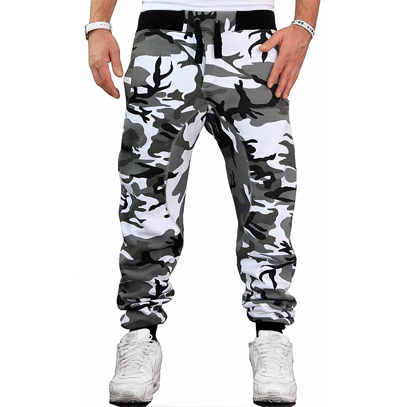 Herren Jogginghose Trainingshose Jogginghose Jogger Hose Hosen Hosen Hose Kordelzug Elastischer Bund Tarnfarben Atmungsaktiv Weich Sport & Natur Täglich Baumwolle Casual / sportlich Gelbe Tarnung 2025 - $17.99 –P2