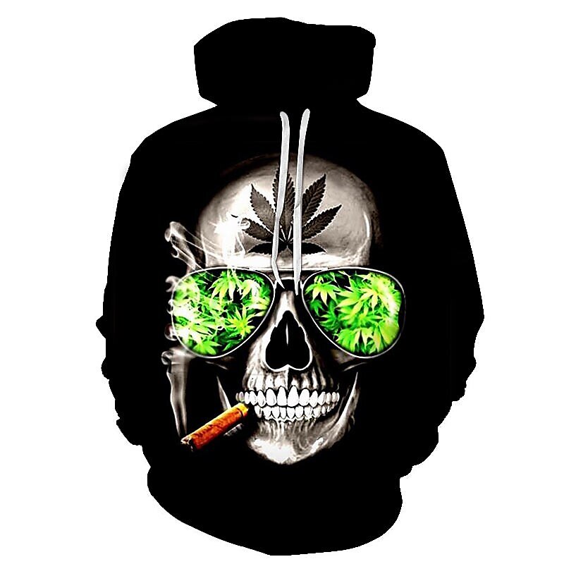 Men's Skull Hoodie Hoodies Sweatshirt Hoodie Long Sleeve Hooded Sweatshirt Hooded Party 3D Print Casual Daily 1 2 Designer 2025 - $29.99 –P1