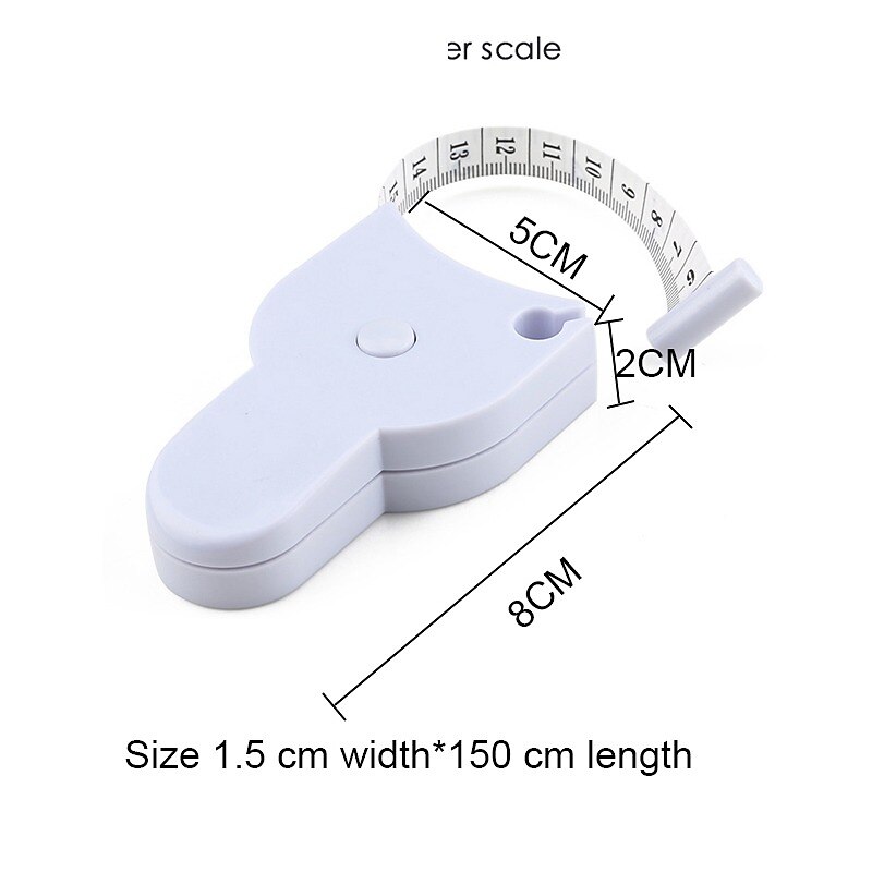 Automatic Telescopic Tape MeasurePerfect Body Tape MeasureSelf-Tightening Body Measuring RulerRetractable Double Scales RulersPerfect Waist Tape Measure 2025 - $7.99 –P4