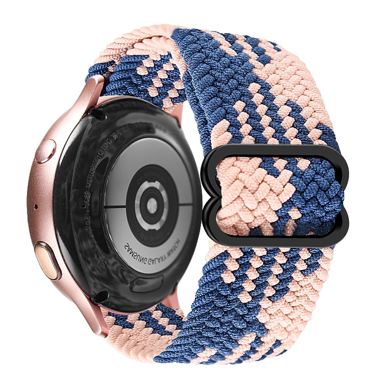 Klokkerem til Garmin Huawei Forerunner 265S 265 Venu 3S 3 Active 5 Vivoactive 4S 4 Vivomove Sport Luxe Style HR Approach S42 S40 S12 18mm 20mm 22mm Nylon Erstatning Stropp 18mm 20mm 22mm Sportsrem 2025 - $12.99 –P8