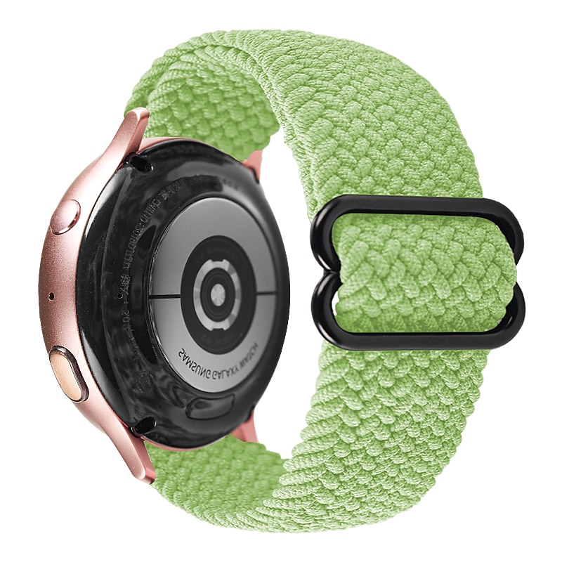Klokkerem til Garmin Huawei Forerunner 265S 265 Venu 3S 3 Active 5 Vivoactive 4S 4 Vivomove Sport Luxe Style HR Approach S42 S40 S12 18mm 20mm 22mm Nylon Erstatning Stropp 18mm 20mm 22mm Sportsrem 2025 - $12.99 –P4
