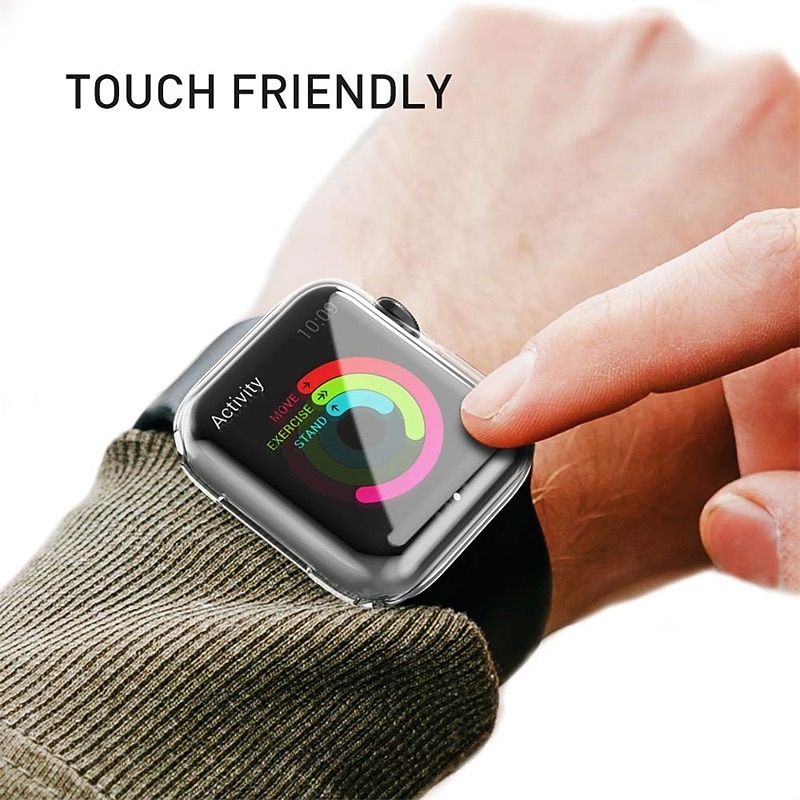 3 ед. Часы Защитная плёнка для экрана Совместим с Apple  iWatch Series 8/7/6/5/4/3/2/1 / SE Защитные пленки с ограничением бокового обзора Высокое разрешение Сенсорный чувствительный Закаленное стекло 2025 - $13.99 –P11