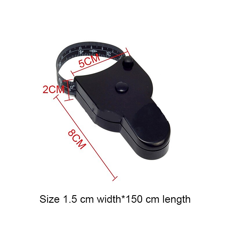 Automatic Telescopic Tape MeasurePerfect Body Tape MeasureSelf-Tightening Body Measuring RulerRetractable Double Scales RulersPerfect Waist Tape Measure 2025 - $7.99 –P5