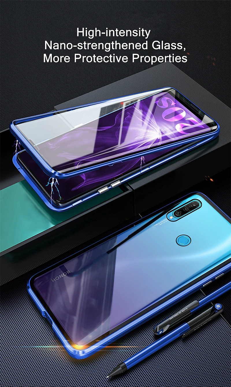 2025年 電話 ケース 用途 Huawei フルボディーケース Nova 8 Pro Nova 8 P40 P40 Pro P40 Pro+ P20 P20 Pro P20 lite P30 P30 Pro 耐衝撃 ミラー クリア タイル柄 クリア 強化ガラス メタル  コレクション – $20.99 –P5