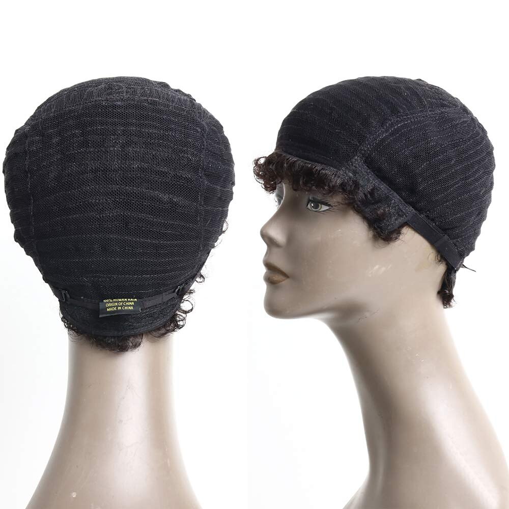 svarte parykker for kvinner cosplay kostyme parykk 123 krøllet midtdel parykk 12 tommer en farge syntetisk hår 30 tommer moteriktig design svart 2025 - $20.99 –P8