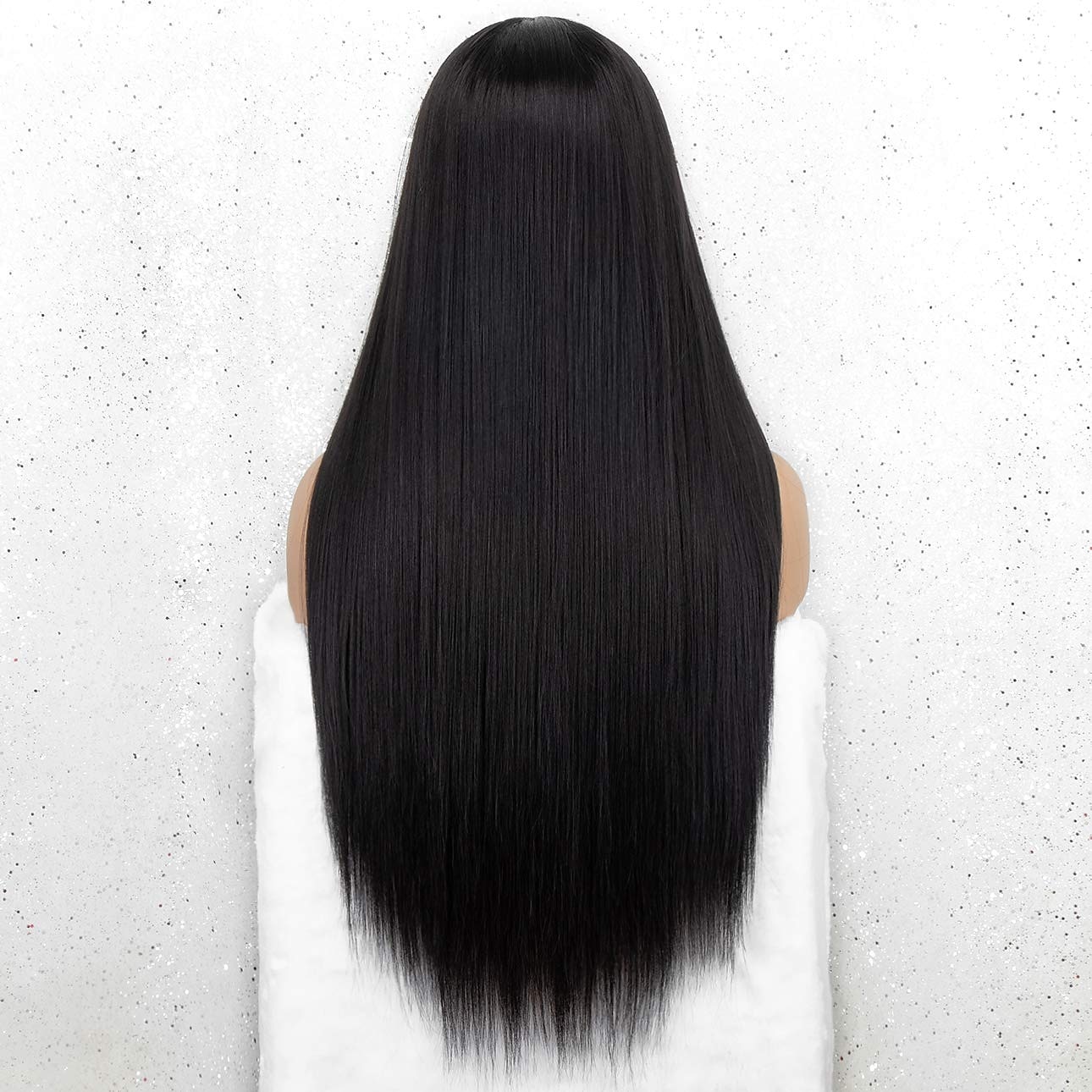 zwarte pruiken voor vrouwen synthetische pruik rechte middendeel pruik ombre a1 a2 a3 a4 a5 synthetisch haar 26 inch vrouwen rood zwart ombre 2025 - $26.99 –P16