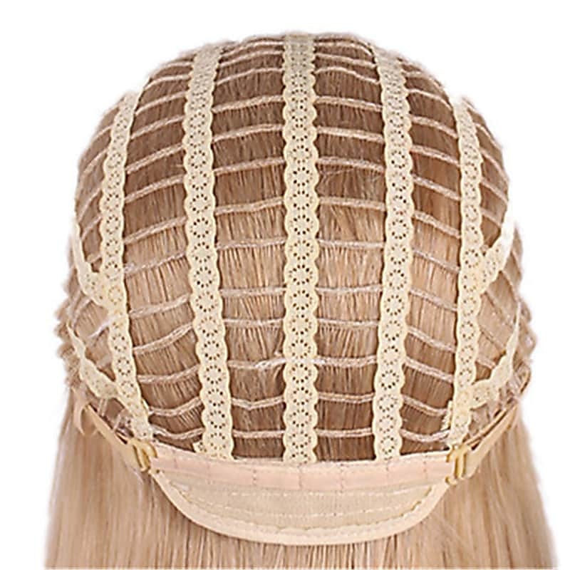 perucă bob blondă perucă sintetică bob drept drept cu breton perucă blondă scurtă păr sintetic blond partea laterală pentru femei rezistentă la căldură blond 2025 - $23.99 –P6