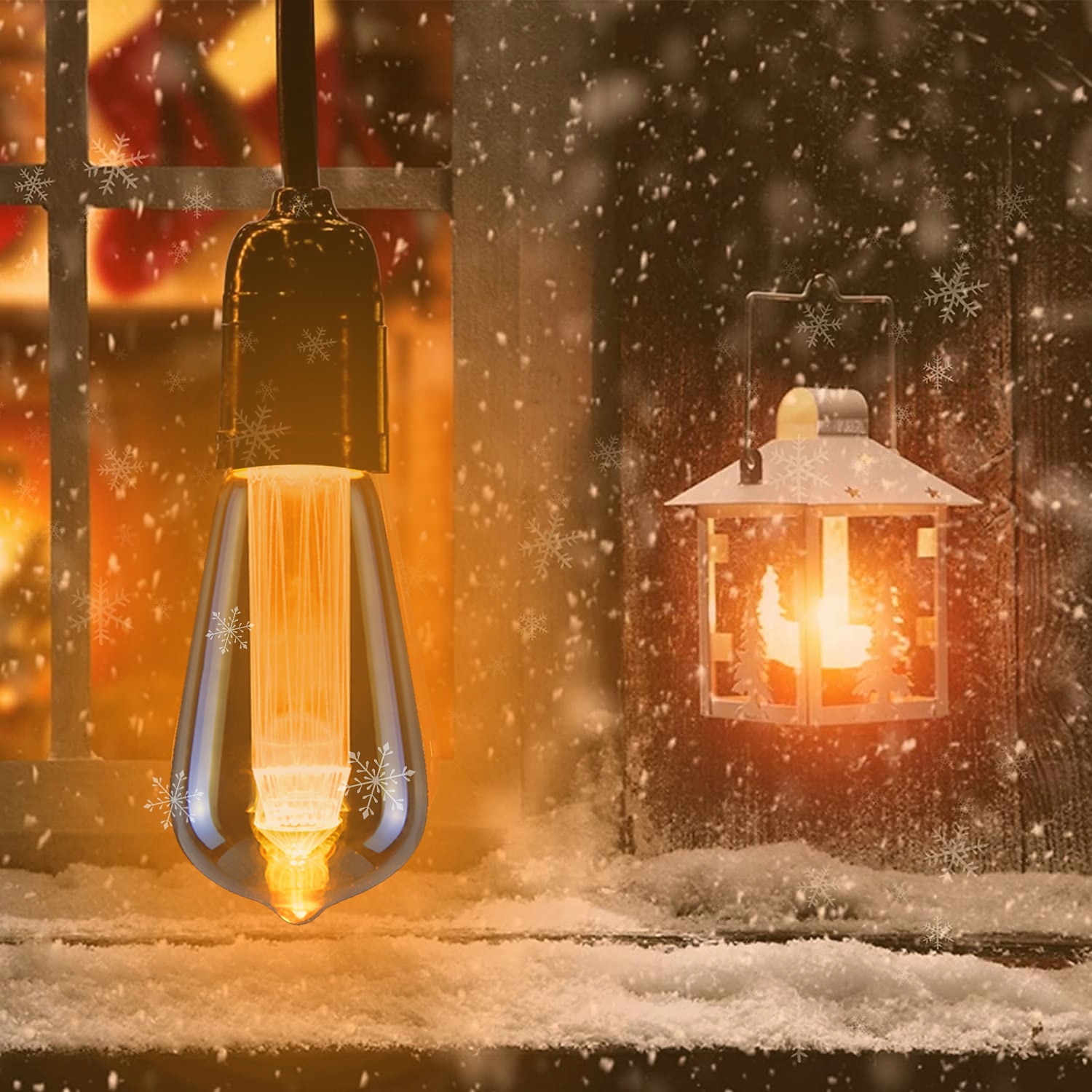 3 sztuk st64 vintage edison przewodnik światła led żarówki 3w 220v 110v e26/e27 baza ciepły biały 2200k wymienne żarówki na kinkiety ścienne światła wisiorek światło bursztynowe ciepłe & klatka dla 2026 - $41.99 –P3