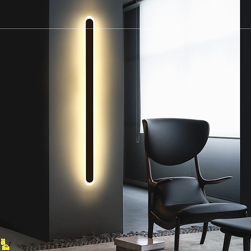 Lightinthebox Lampada da Parete Lunga Minimalista, Lampada da Parete Moderna a LED da 40 cm/60 cm, Lampada da Parete per Soggiorno, Camera da Letto, Comodino, Lampada da Parete per Interni in del 2025 a $42.99 –P16