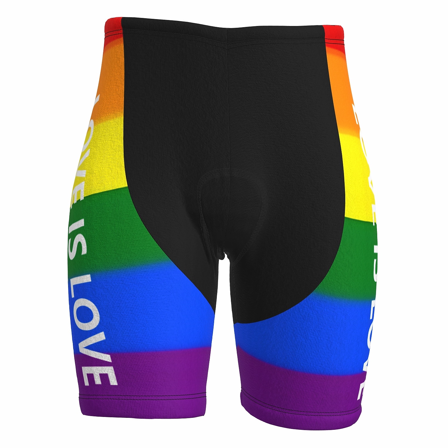 Men's Rainbow Cycling Road Shorts Bike Shorts Cycling Padded Shorts Bike Padded Shorts / Chamois Mountain Bike MTB Road Bike Cycling Sports 3D Pad Cycling Quick Dry Moisture Wicking Yellow Red Spandex 2026 - $28.99 –P3