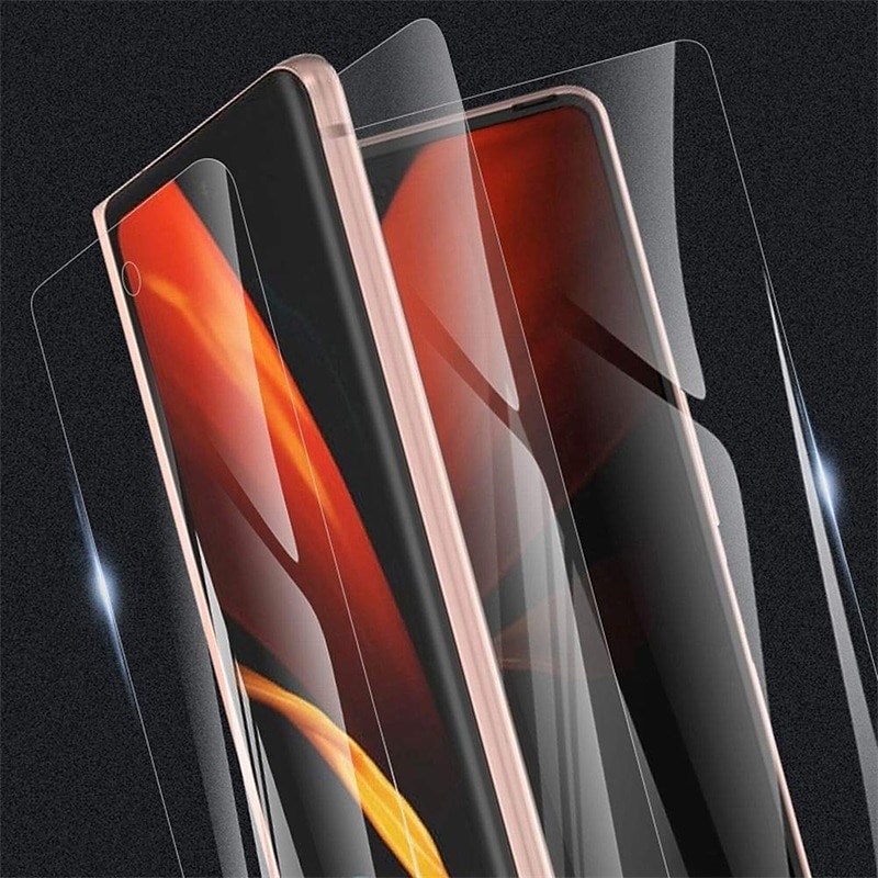 1 Set Screen Protector + Camera Lens Protector For Samsung Galaxy S24 Ultra Plus Z Fold 4 Z Fold 3 Z Fold 2 Z Fold Tempered Glass 9H Hardness Self-healing Anti Bubbles Anti-Fingerprint High Definition 2025 - $14.99 –P6