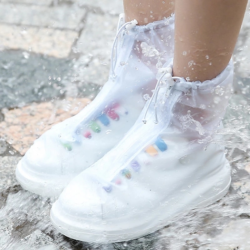 Capas impermeáveis para botas de chuva, galochas antiderrapantes com controle de areia, sola de borracha em pvc reutilizáveis botas de chuva e neve galochas para ciclismo acampamento ao ar livre pesca viagem jardim de 2025 por $15.49 –P6