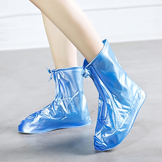 Capas impermeáveis para botas de chuva, galochas antiderrapantes com controle de areia, sola de borracha em pvc reutilizáveis botas de chuva e neve galochas para ciclismo acampamento ao ar livre pesca viagem jardim de 2025 por $15.49 –P9