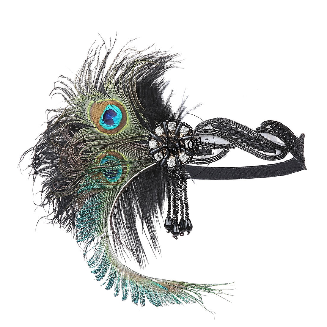 Årgang De livlige 20-årene 1920-tallet Fjær Hodebånd Den store Gatsby Charleston Bryllupsgjest Fjær Kostyme Dame Fest Skoleball Bryllupsfest Voksne Hodeplagg Alle årstider 2025 - $17.99 –P5
