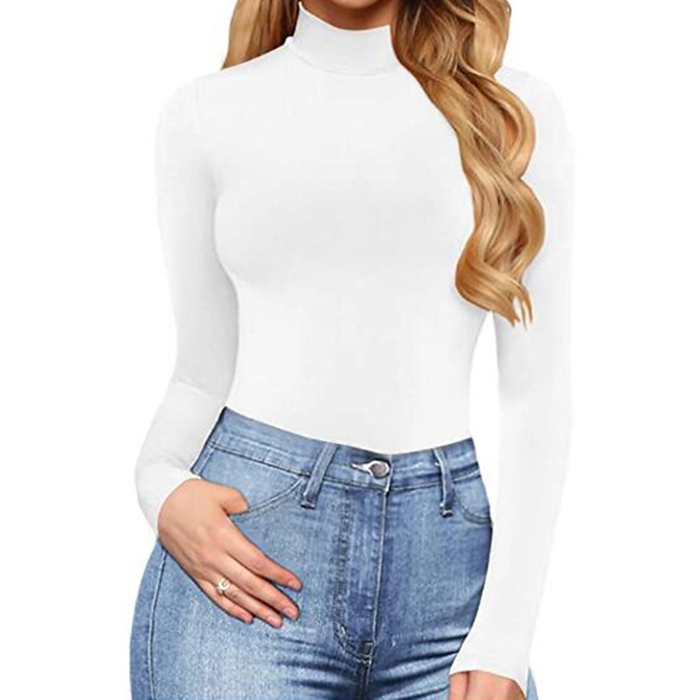 Γυναικεία Μαγιό γιλέκο Μονόχρωμο Σπαντέξ Γρήγορο Στέγνωμα Ελαφρύ Αναπνέει Μακρυμάνικο Κορμάκι Μαγιό Σέρφινγκ Παραλία Θαλάσσια Σπορ Καλοκαίρι 2026 - $16.49 –P7