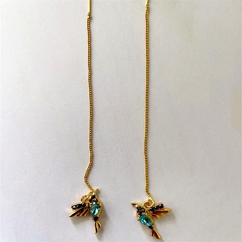 Women's Earrings Chic & Modern Street Bird Earring / Red / Blue / Fall / Winter / Spring 2025 - $6.49 –P6