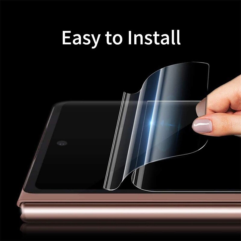 1 Set Screen Protector + Camera Lens Protector For Samsung Galaxy S24 Ultra Plus Z Fold 4 Z Fold 3 Z Fold 2 Z Fold Tempered Glass 9H Hardness Self-healing Anti Bubbles Anti-Fingerprint High Definition 2025 - $14.99 –P5