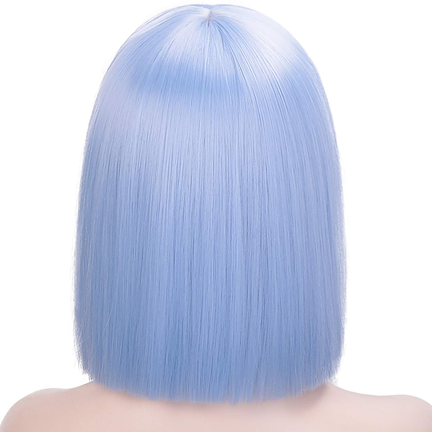 parrucca rossa delle donne breve parrucca bob rossa con la frangetta aspetto naturale parrucca sintetica morbida parrucca carina festa cosplay halloween parrucche da 12 pollici festa di natale del 2025 a $17.49 –P4