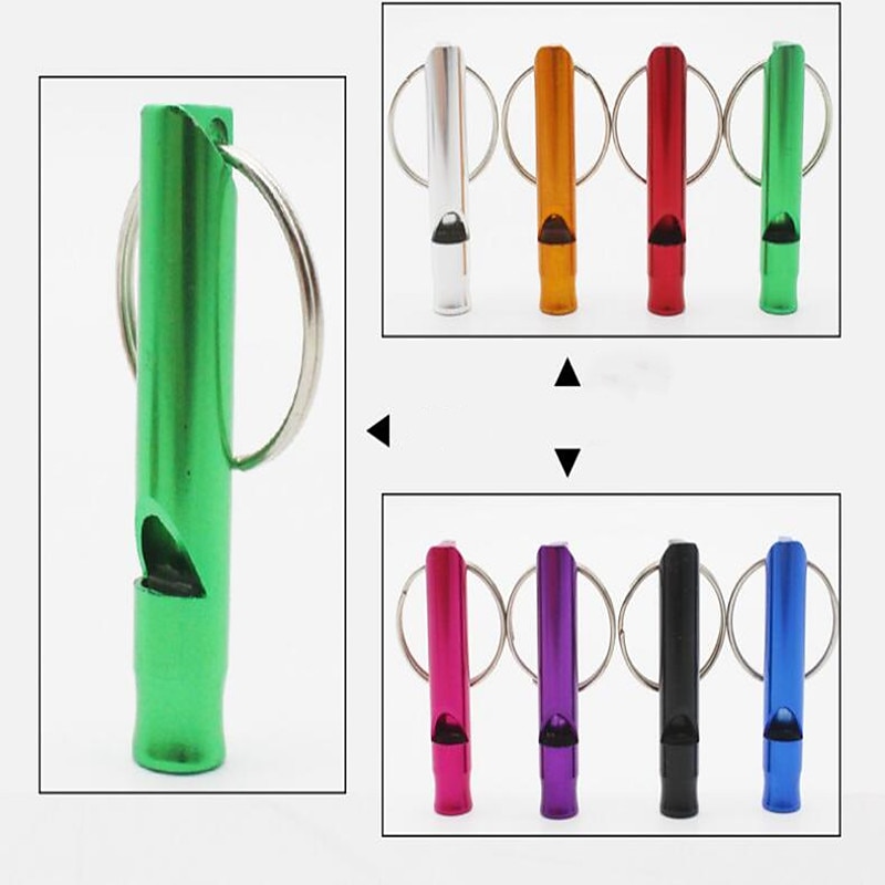 1 bucăți fluier pentru câini din plastic cu pas înalt pentru dresaj de reamintire, fluier de dresaj de câini cu brelocuri (negru, portocaliu, albastru, violet, verde) 2025 - $6.49 –P2