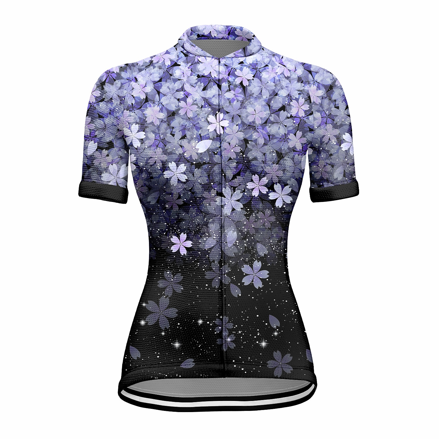 Per donna Maglia da Ciclismo Motivo Floreale Manica Corta Bicicletta Top con 3 tasche posteriori Mountain Bike MTB Ciclismo su strada Asciugatura Rapida Strisce Riflettenti Tasca Posteriore del 2026 a $30.99 –P4