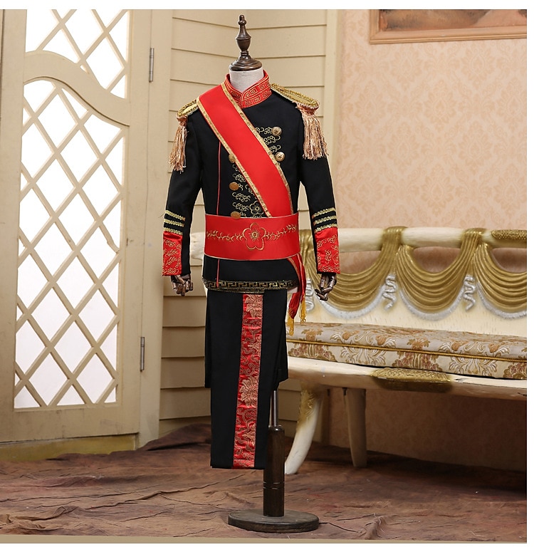 Rococó Medieval siglo 18 Ropa de Fiesta Aristócrata Disfraz Chico Jubileo de platino de la reina 2022 Isabel 70 años Carnaval de Venecia Niños Chaqueta 2025 - $81.99 –P4