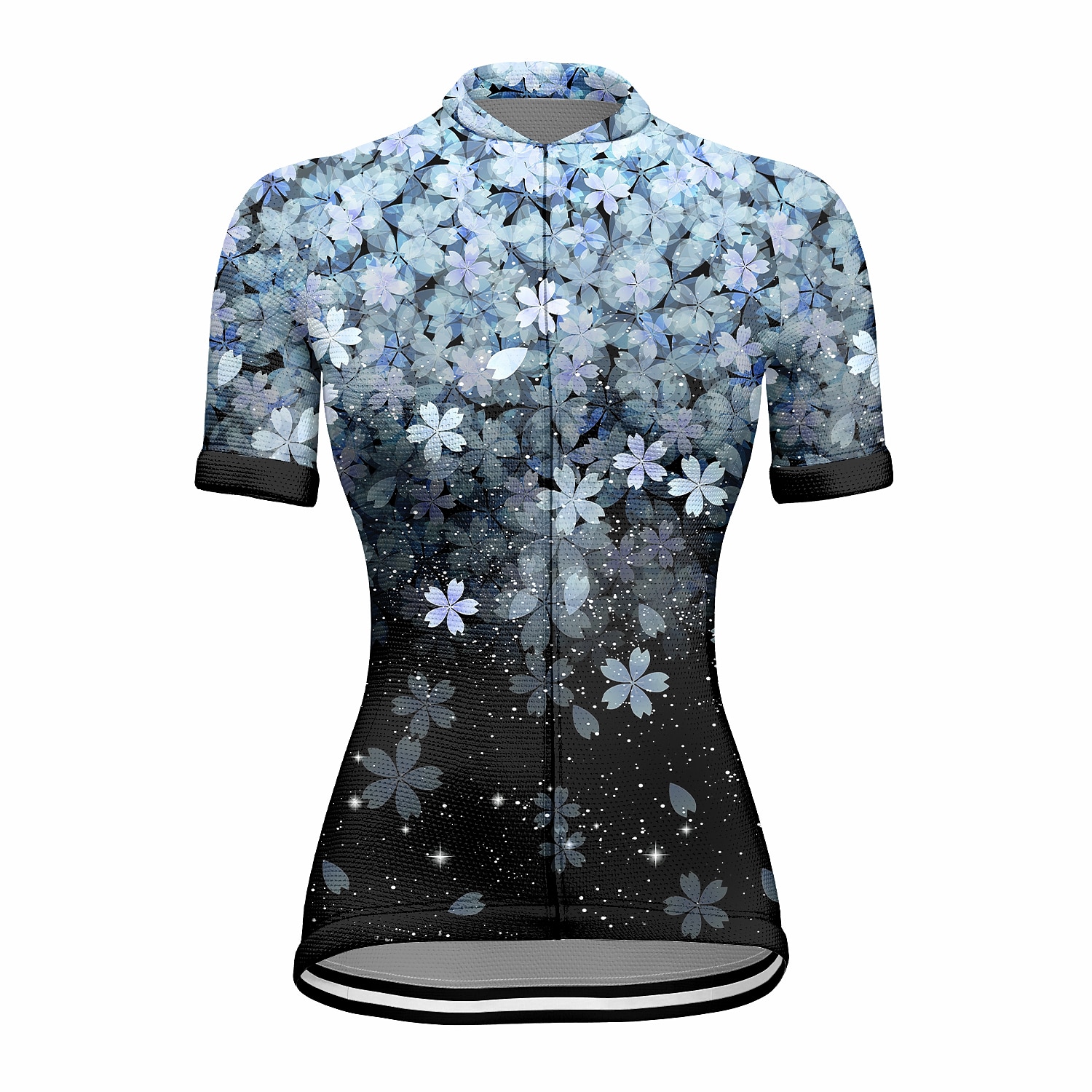 Per donna Maglia da Ciclismo Motivo Floreale Manica Corta Bicicletta Top con 3 tasche posteriori Mountain Bike MTB Ciclismo su strada Asciugatura Rapida Strisce Riflettenti Tasca Posteriore del 2026 a $30.99 –P2