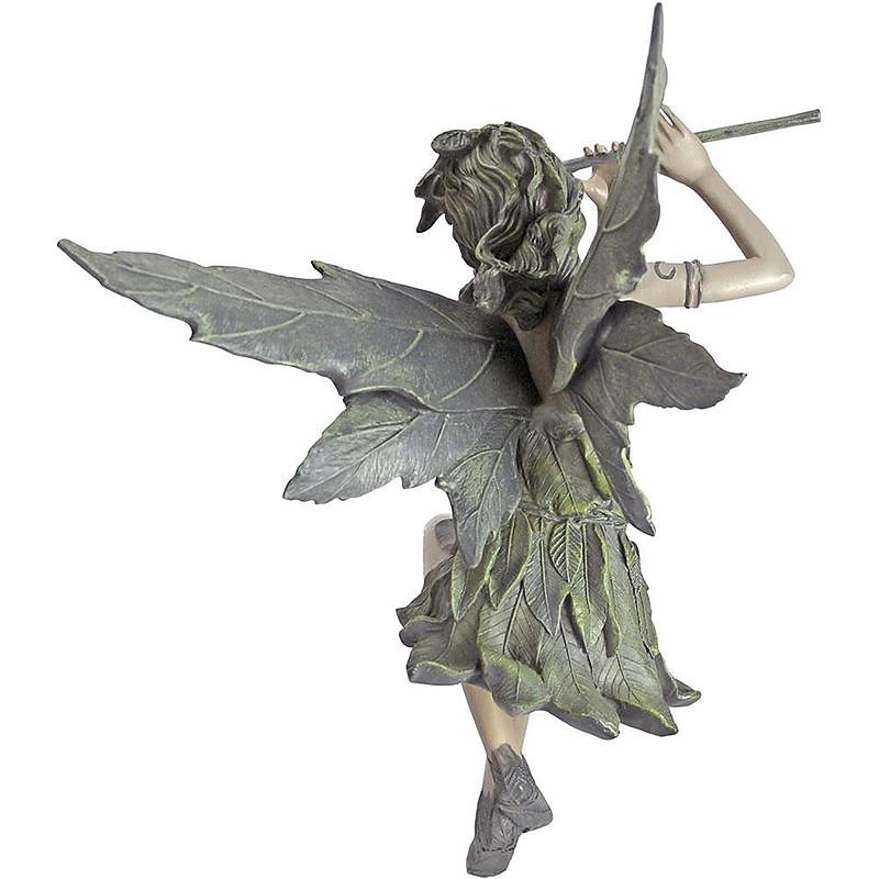 Garten Flöte Blume Fee Statue Harz Handwerk Landschaftsbau Skulptur Kunst Hof Figur sitzend Garten Haus Ornament Dekoration 2025 - $33.99 –P6