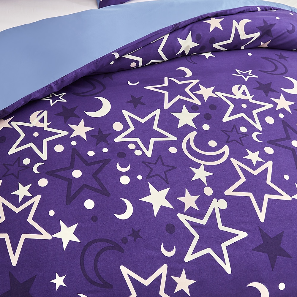 housse de couette lumineuse ensembles de literie housse de couette avec 1 housse de couette ou couvre-lit, 1 feuille, 2 taies d'oreiller pour double/reine/roi (1 taie d'oreiller pour jumeau/simple) de 2025 ? $31.99 –P4