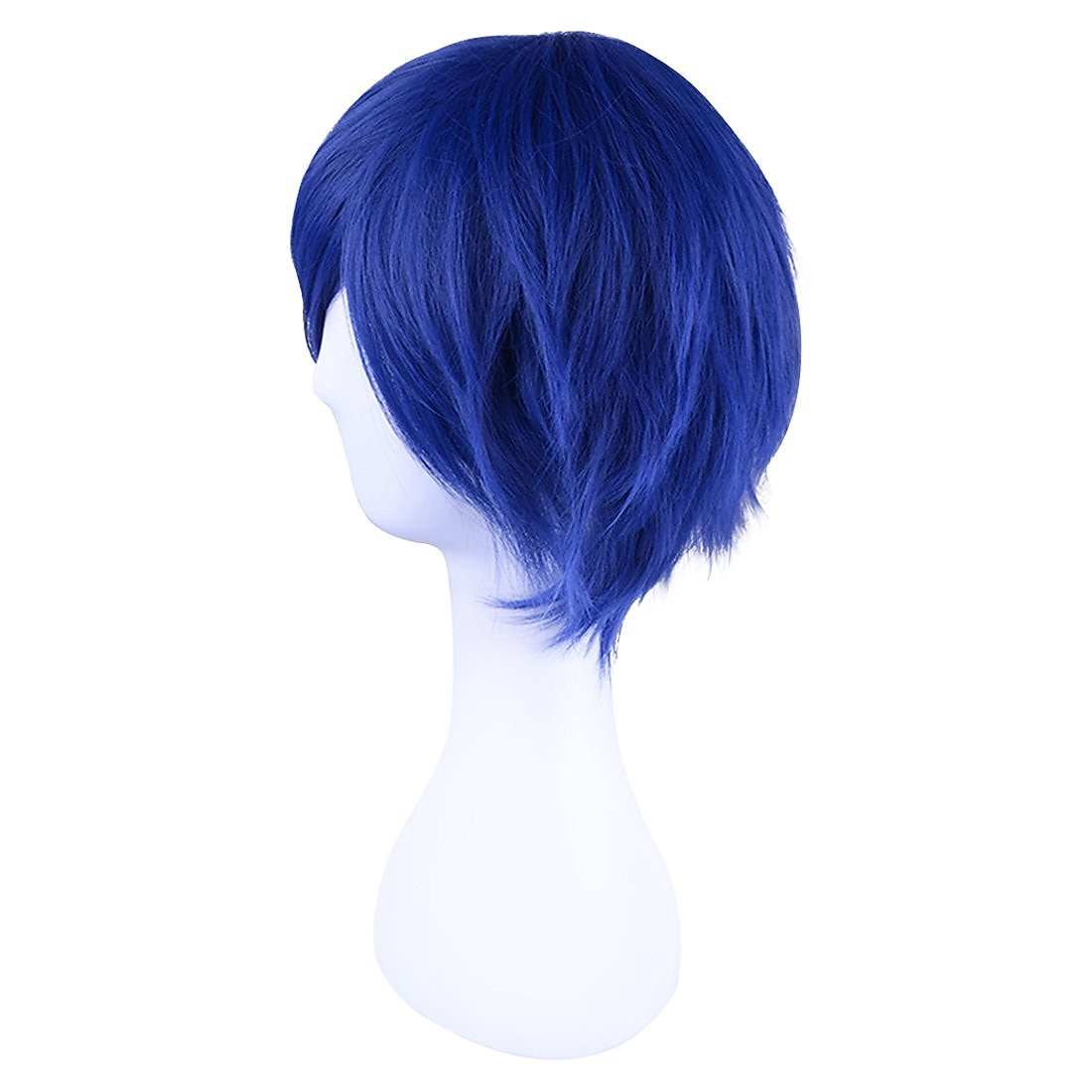 Cosplay Peruk Golvende Middelste Scheiding Peruk Donkerblauw Synthetische Haar Mannen Blauwe Halloween perukken 2025 - $18.49 –P3