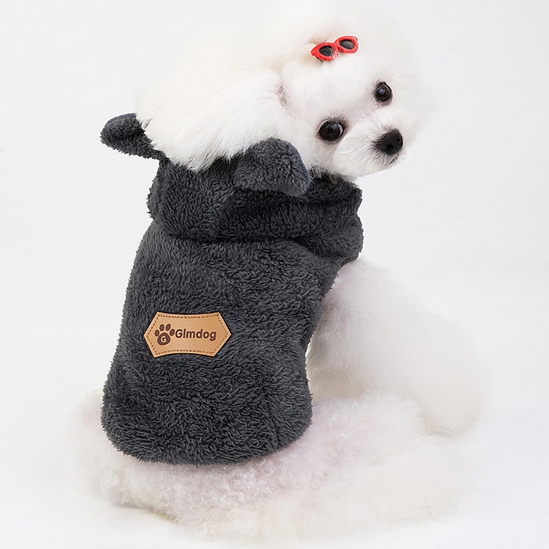 Dog Cat Coat Hoodie Jacket Winter Warm Fashion Dailywear Sports Outdoor Holiday Casual Daily Dog Clothing 2025 - $15.49 –P7