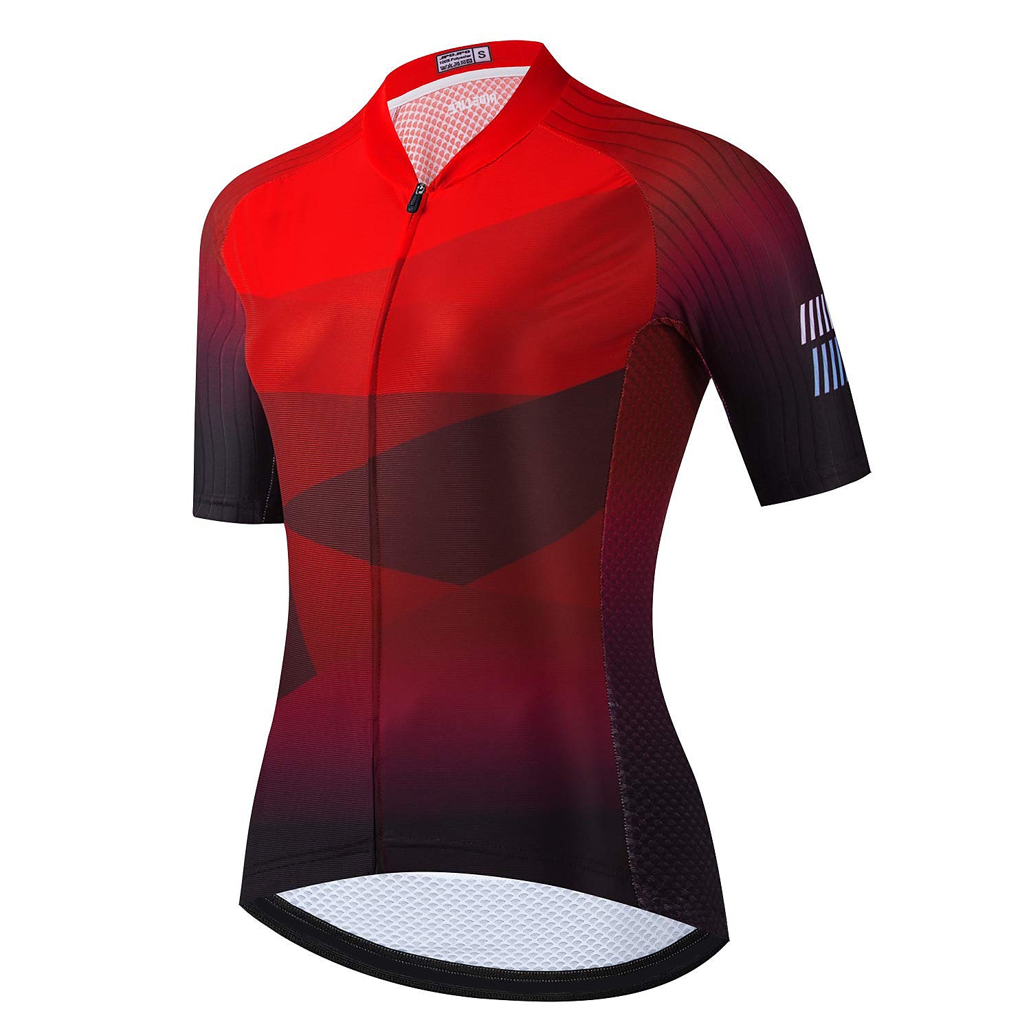Per donna Maglia da Ciclismo Geometrico Manica Corta Bicicletta Maglia Top con 3 tasche posteriori Mountain Bike MTB Ciclismo su strada Asciugatura Rapida Strisce Riflettenti Tasca Posteriore del 2026 a $30.99 –P6