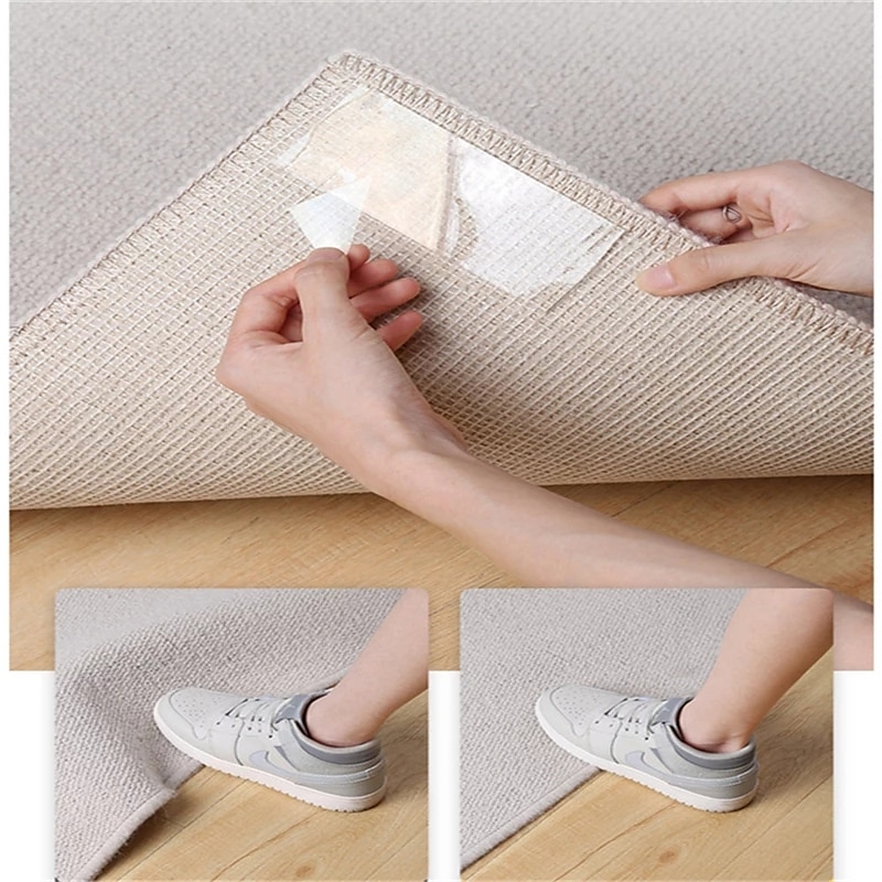 Double Sided Tape Tape Waterproof Wall Tape Reusable Heat Resistant Bathroom Home Decoration Tapes Transparent Strips Transparent Tape Poster Carpet Tape for Paste Items 3x200cm(1x79in） 2025 - $6.99 –P9
