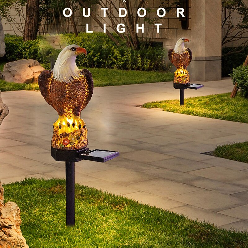 Outdoor LED Eagle Garden Lights Waterproof Animal Night Lights Path Lawn Light Courtyard LED Landscape Lamp for Garden Patio Lawn Aisle Decoration 2026 - $24.99 –P5