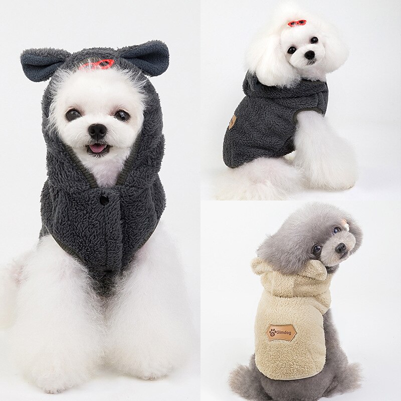 Dog Cat Coat Hoodie Jacket Winter Warm Fashion Dailywear Sports Outdoor Holiday Casual Daily Dog Clothing 2025 - $15.49 –P3