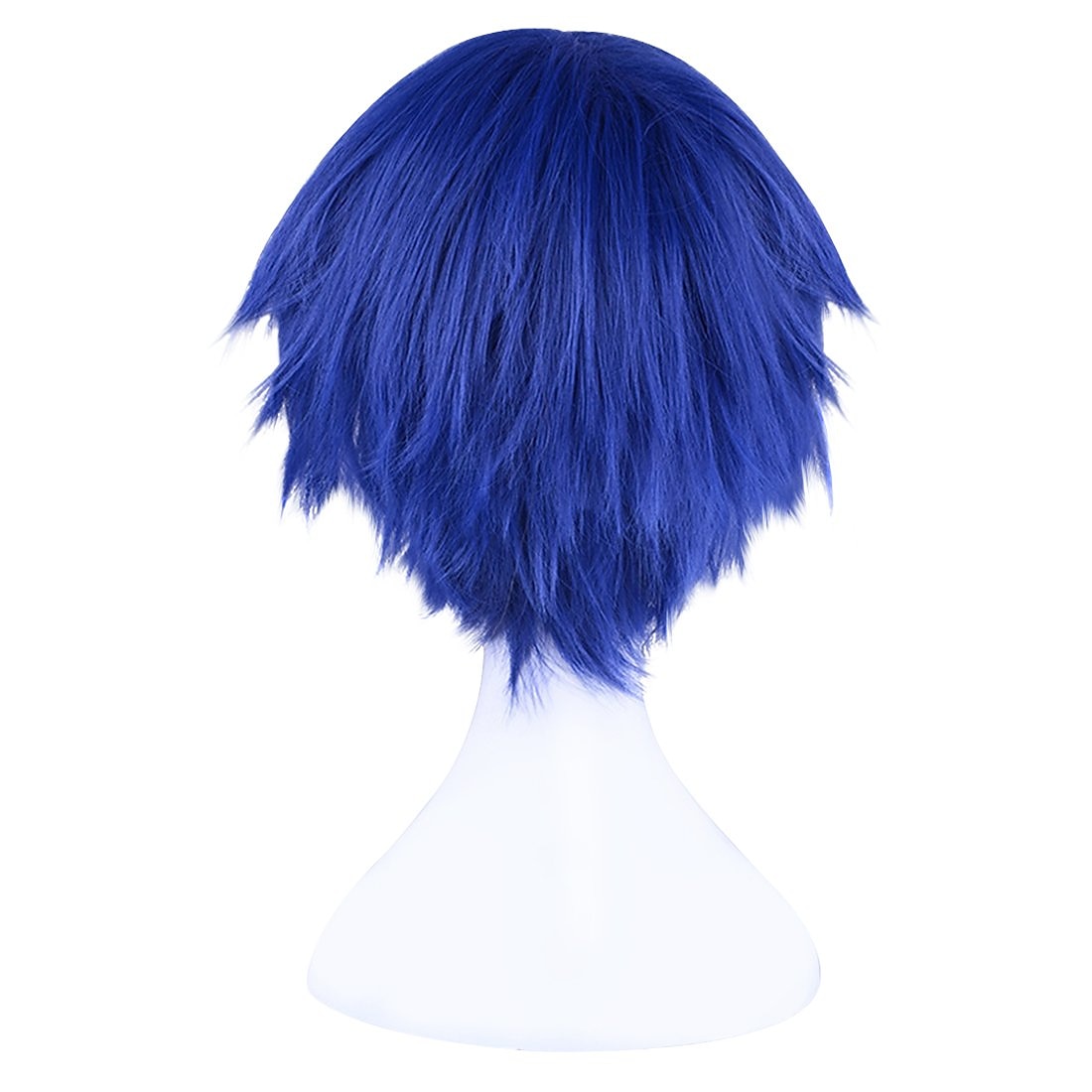 Cosplay Peruk Golvende Middelste Scheiding Peruk Donkerblauw Synthetische Haar Mannen Blauwe Halloween perukken 2025 - $18.49 –P2