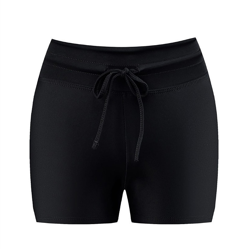 2026年 女性用 スイムショーツ スイムトランク パッチワーク 超軽量(UL) 快適 高通気性 ボトムズ サーフィン ビーチ ウォータースポーツ 夏  コレクション – $15.49 –P3