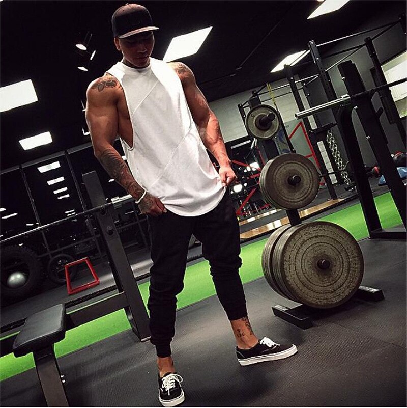 Miesten Hihaton Liivin toppi Aluspaita Hihaton paita Hihaton Tiukka pyöreä kaula-aukko Kesä Yhtenäinen väri Väripalikka Urheilu Muoti Kevyt Tilkkutäkki Loma Kausaliteetti Päivittäin Mustavalkoinen 2025 - $13.99 –P6