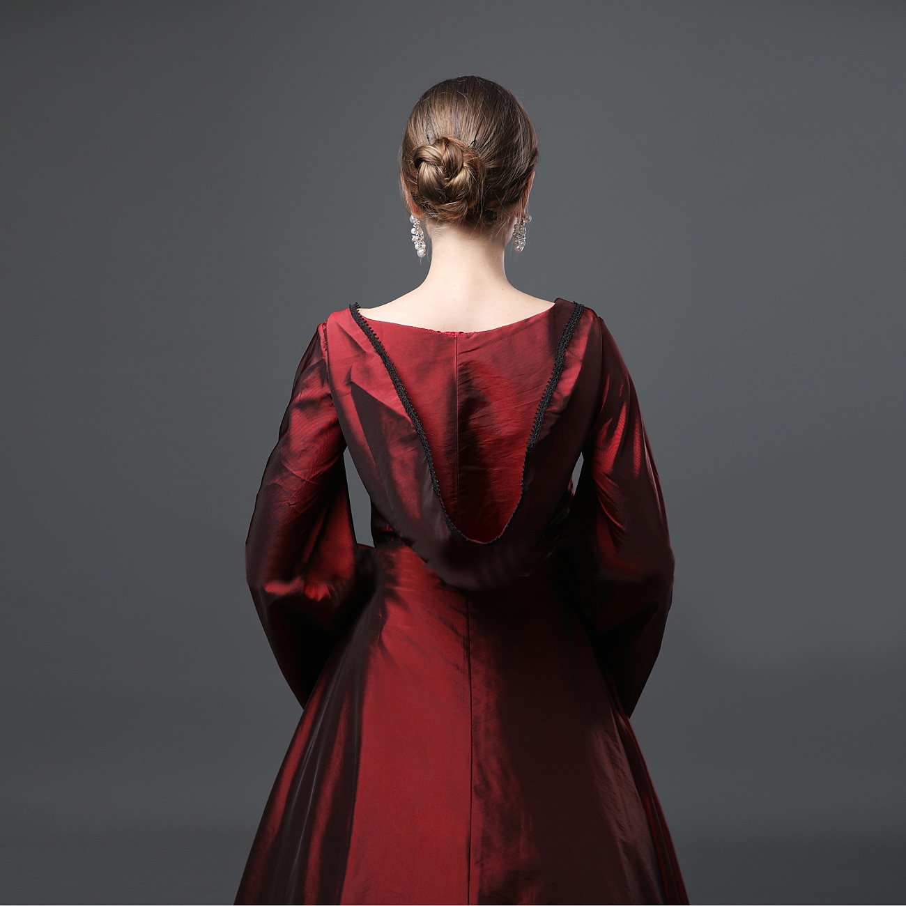 Γκόθικ Μεσαίωνα Τουαλέτα Μακρύ Φορέματα Φόρεμα χορού Juliet Μάγος ΠΑΡΑΚΟΛΟΥΘΗΣΕΙΣ Μεγάλα Μεγέθη Ξωτικό Φούντα Βραδινή τουαλέτα Τετράγωνη Λαιμόκοψη Φανταχτερή Φόρεμα Γυναικεία Όλα 2026 - $162.99 –P5