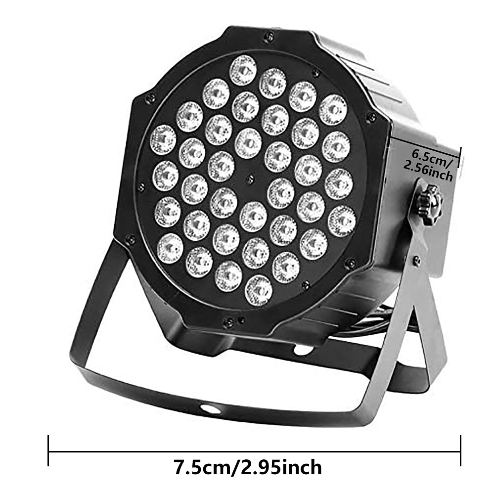 led strobe stage par light 36w uv blacklight 36 לדים עם שלט רחוק למסיבה דיסקו מועדון ktv חתונה 2025 - $61.99 –P13
