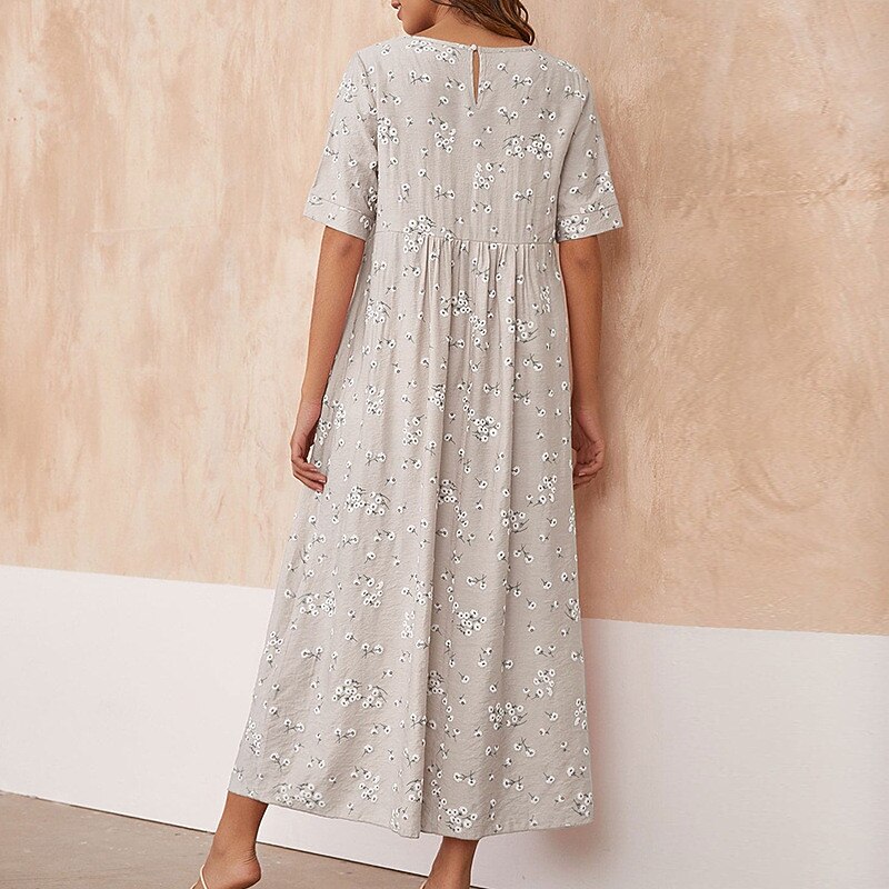 Women's Pajamas Nightgown Flower 