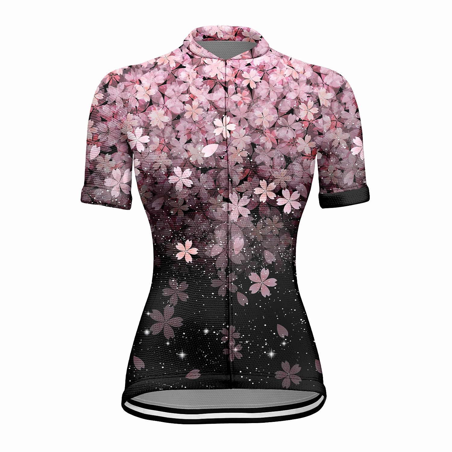 Per donna Maglia da Ciclismo Motivo Floreale Manica Corta Bicicletta Top con 3 tasche posteriori Mountain Bike MTB Ciclismo su strada Asciugatura Rapida Strisce Riflettenti Tasca Posteriore del 2026 a $30.99 –P1