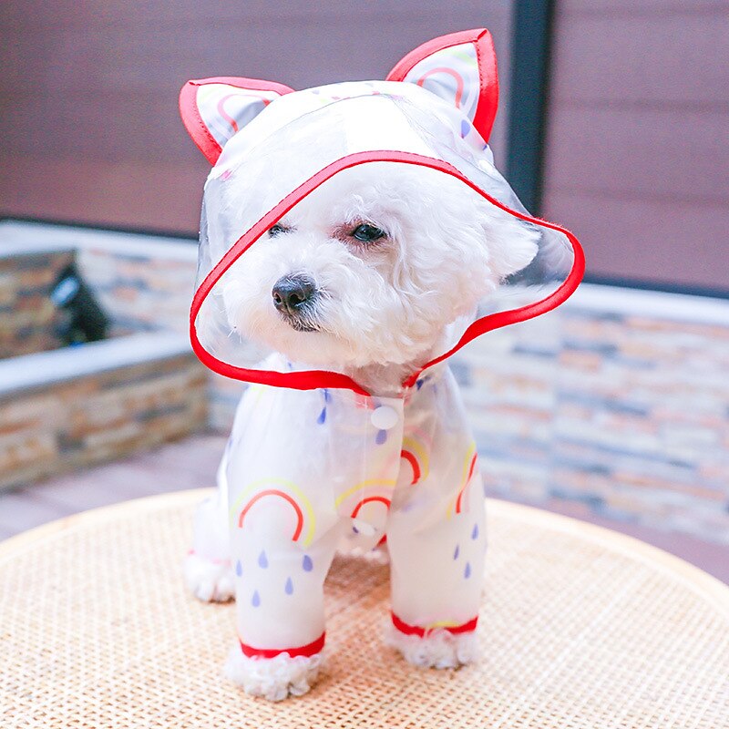 Cachorros Gatos Capa de Chuva Casaco Impermiável Jaqueta de Chuva Prova-de-Água Roupas para cães de 2025 por $21.99 –P5