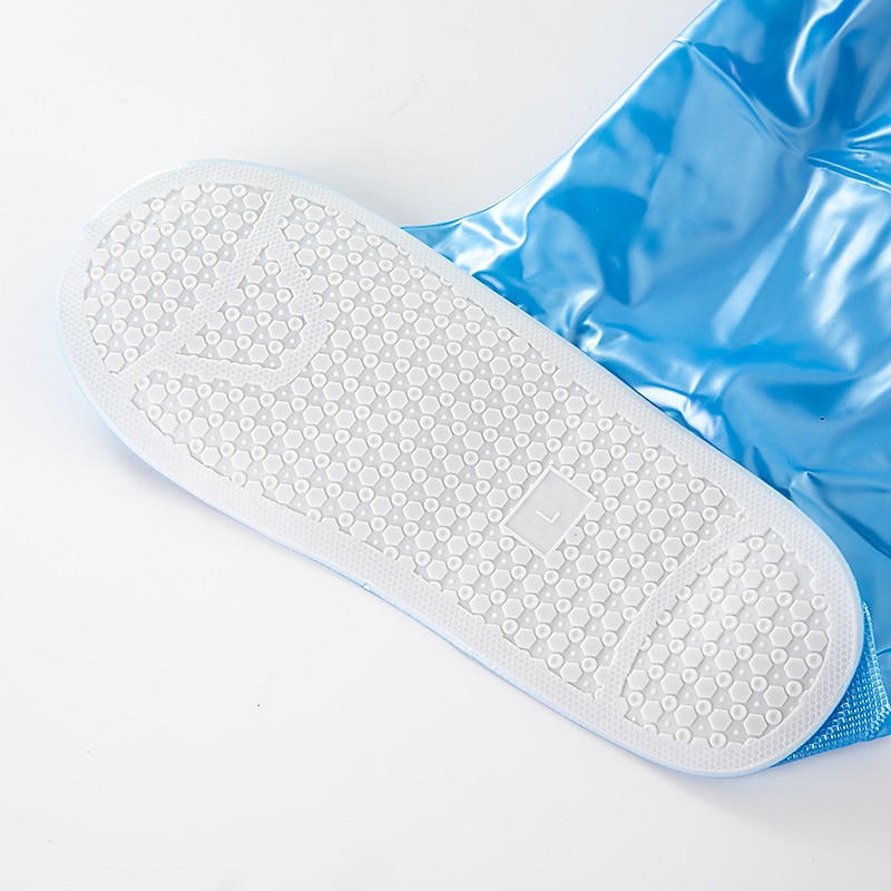 Capa de sapato à prova de água transparente de comprimento longo com zíper antiderrapante botas de chuva galochas à prova d'água dias chuvosos ferramentas úteis de 2025 por $6.99 –P1